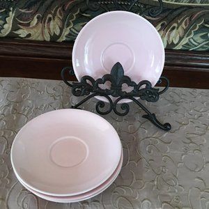 VINTAGE PINK LURAY DISHES